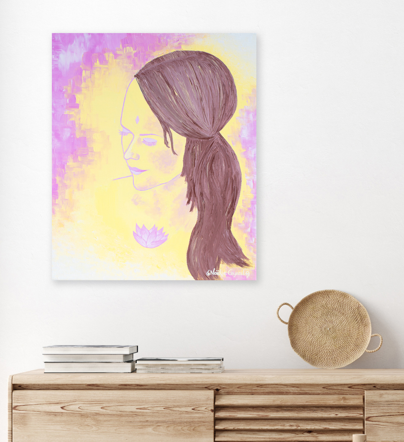 Activation of the pink lotus... Loving and accepting the self unconditionally...