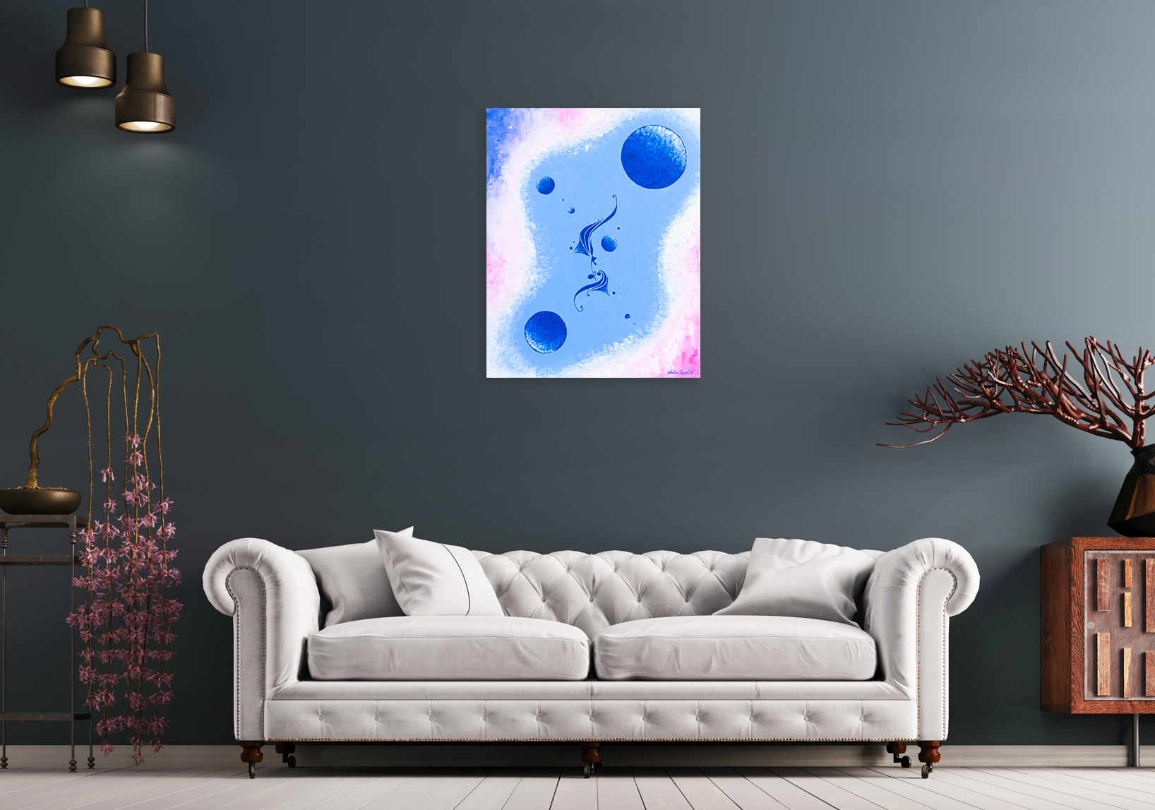 after_the_contraction_comes_the_expansion_by_noelie_ceyral_with_white_sofa_dark_background