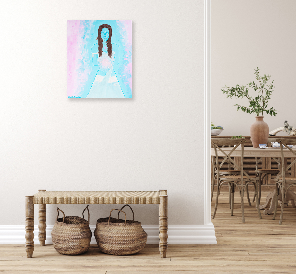 blue_priestess_with_healing_gift_by_noelie_ceyral_with_wooden_bench_and_background