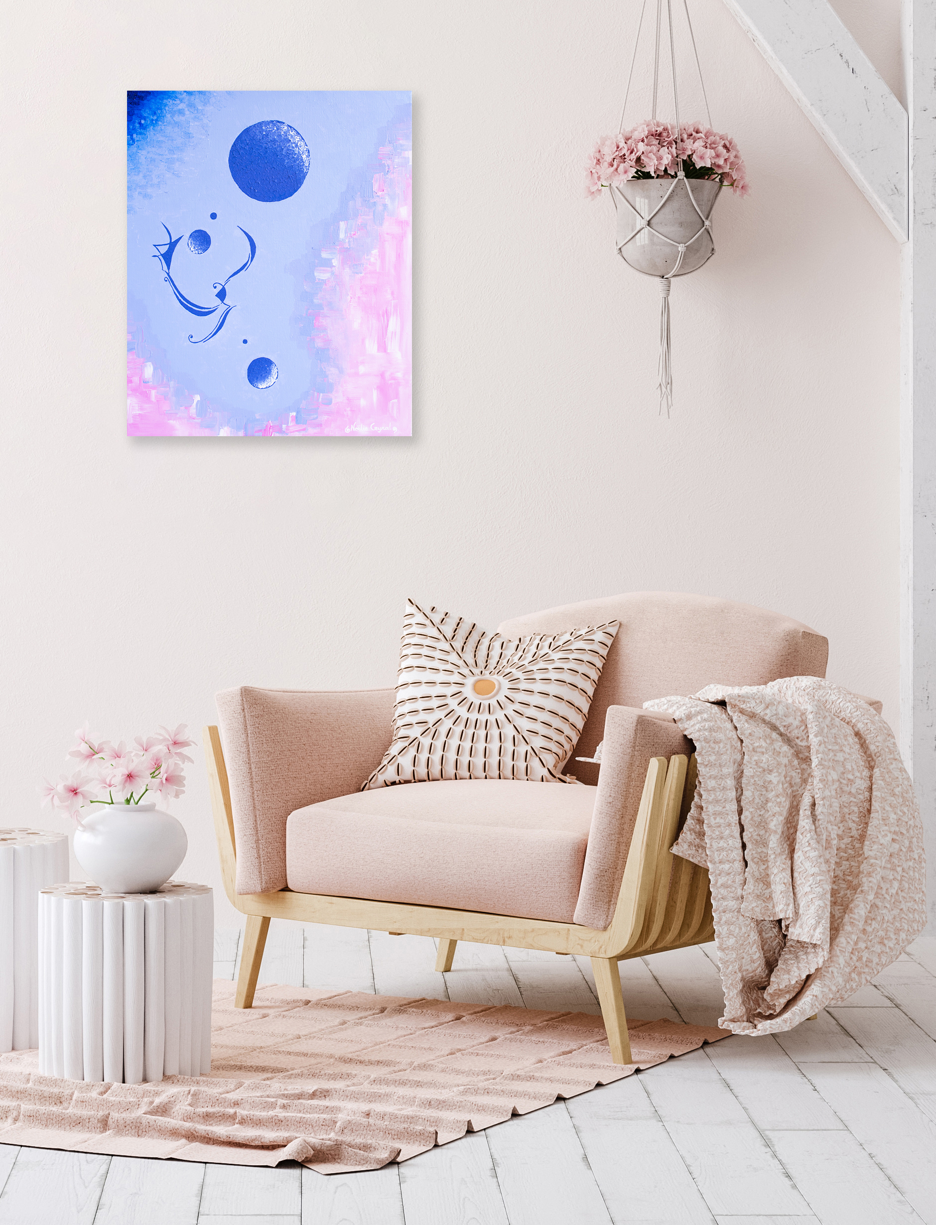 healing_the_core_wound_of_rejection_by_contemporary_artist_and_painter_noelie_ceyral_with_light_pink_chair