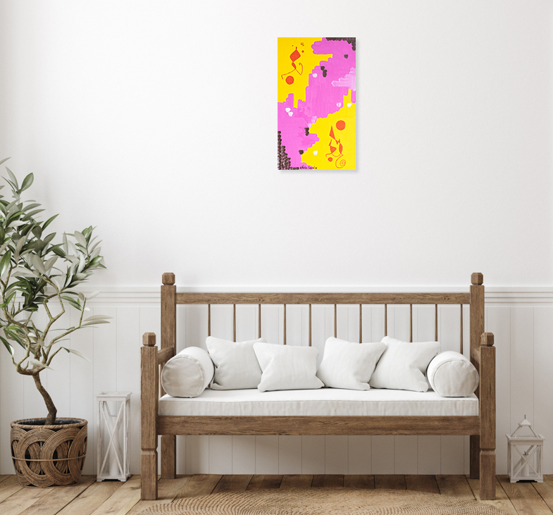 lets_play_and_have_fun_together_by_artist_noelie_ceyral_with_little_bench_white_cushions