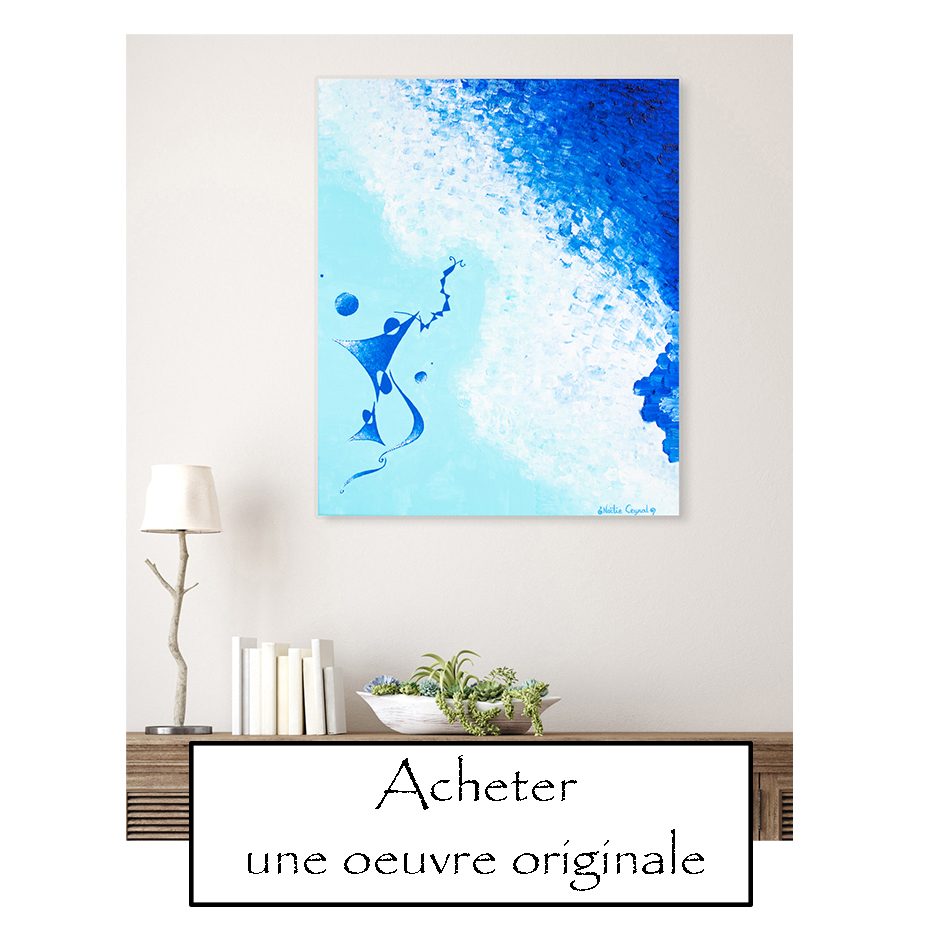 Acheter une oeuvre originale de l'artiste peintre Noelie Ceyral - art contemporain