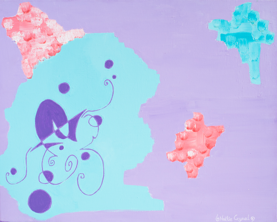 Les champs énergetiques se mélangent... 