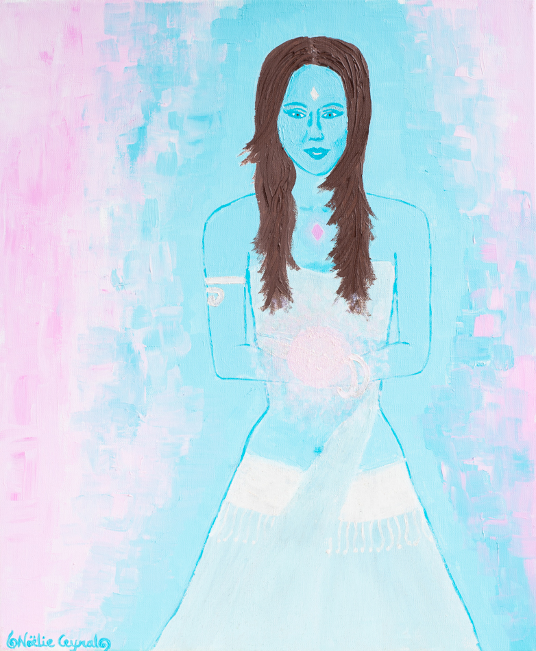 blue_priestess_with_healing_gift_by_contemporary_artist_noelie_ceyral
