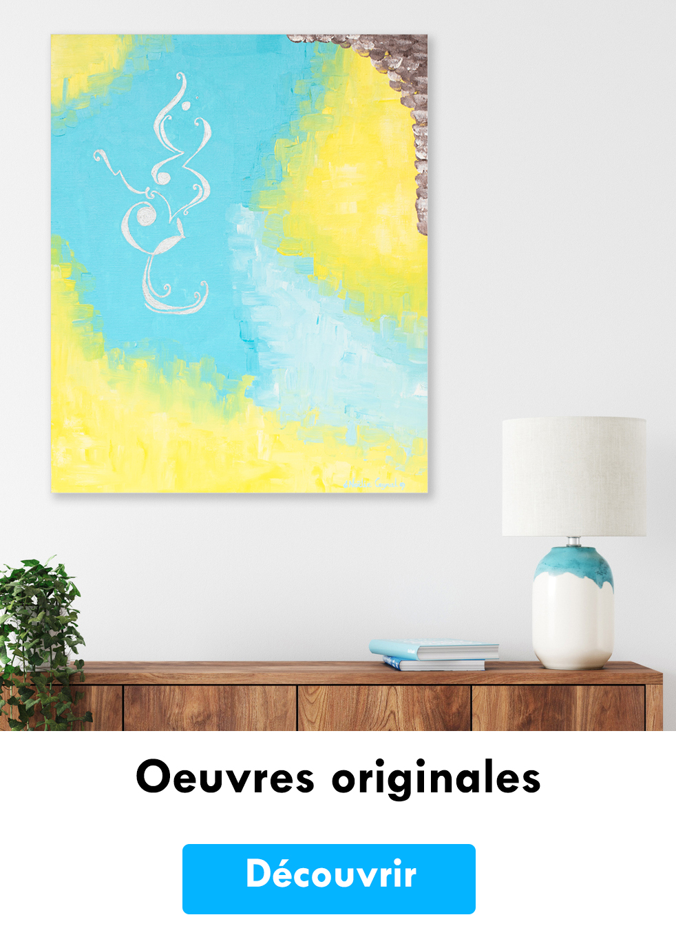 Acheter une oeuvre originale de l'artiste Noelie Ceyral. Art intuitif abstrait et figuratir
